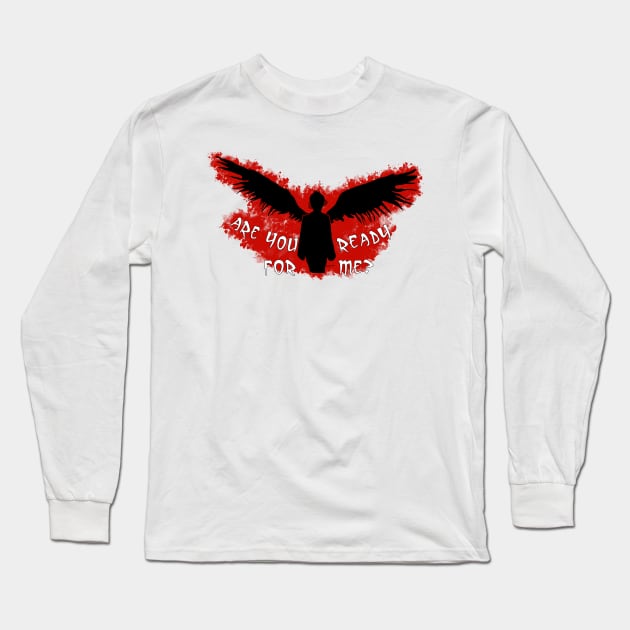 Are You Ready? Long Sleeve T-Shirt by Magickal Vision: The Art of Jolie E. Bonnette